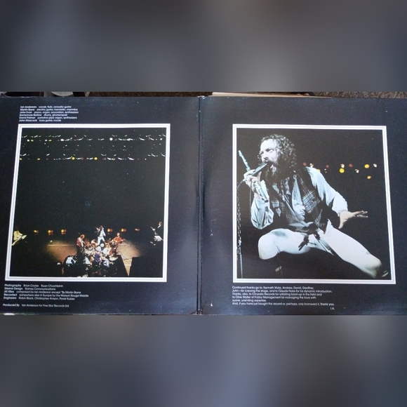 Jethro Tull "Bursting Out" LIVE 2LP Vinyl Record - Picture 2 of 7